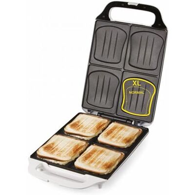 Domo DO9064C Croque Familie XXL: voor 4 grote sandwiches Domo DO9064C Croque Familie XXL: voor 4 grote sandwiches