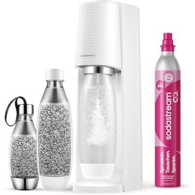 sodastream Terra bruiswatermachine, 60 l CO₂, 3 flessen, wit sodastream Terra bruiswatermachine, 60 l CO₂, 3 flessen, wit