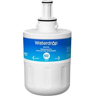 Waterdrop 1 x DA29-00003G koelkast waterfilter compatibel met Samsung Aqua Pure Plus DA29-00003G DA29-00003B DA97-06317A DA61-00159A HAFCU1/XAA HAFIN2/EXP APP100 WF289 Waterdrop 1 x DA29-00003G koelkast waterfilter compatibel met Samsung Aqua Pure Plus DA29-00003G DA29-00003B DA97-06317A DA61-00159A HAFCU1/XAA HAFIN2/EXP APP100 WF289