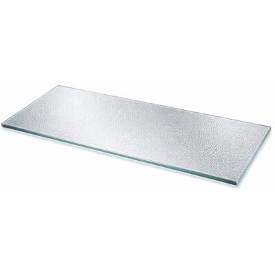 VETRERIA CASORIA GIANNI Universele koelkastglas (47 cm x 27 cm), 4 mm dik VETRERIA CASORIA GIANNI Universele koelkastglas (47 cm x 27 cm), 4 mm dik