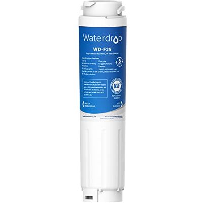 Waterdrop WD-F25 Vervangend waterfilter voor Bosch UltraClarity 644845, 740560 9000077104 koelkast Waterdrop WD-F25 Vervangend waterfilter voor Bosch UltraClarity 644845, 740560 9000077104 koelkast