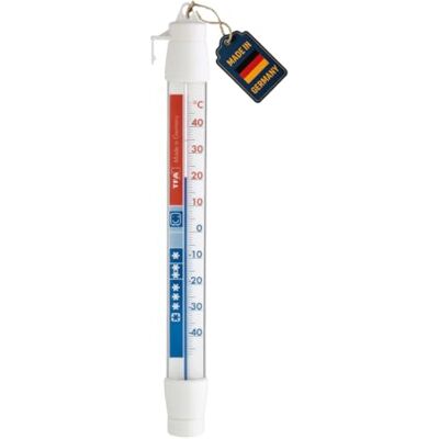 TFA Dostmann 14.4003.02.01 Hoge precisie koelkastthermometer voor koelkast en vriezer, wit TFA Dostmann 14.4003.02.01 Hoge precisie koelkastthermometer voor koelkast en vriezer, wit