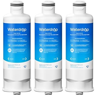 Waterdrop 3 x DA97-17376B vervangingswaterfilter voor Samsung HAF-Qin/EXP koelkast Vervanging voor Samsung® DA97-17376B, HAF-Qin/EXP, HAF-Qin, DA97-08006C, RF23M8070SG, RF23M8090SG, NSF-gecertificeerd (3) Waterdrop 3 x DA97-17376B vervangingswaterfilter voor Samsung HAF-Qin/EXP koelkast Vervanging voor Samsung® DA97-17376B, HAF-Qin/EXP, HAF-Qin, DA97-08006C, RF23M8070SG, RF23M8090SG, NSF-gecertificeerd (3)
