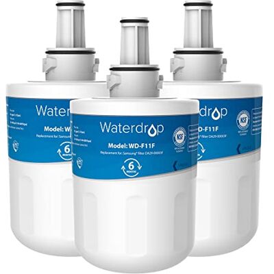Waterdrop DA29-00003F koelkast waterfilter, vervanging voor Samsung Aqua Pure Plus DA29-00003F, HAFIN1, DA29-00003A, DA29-00003B, DA61-00159A, DA97-06317A, pakket kan variëren (3) Waterdrop DA29-00003F koelkast waterfilter, vervanging voor Samsung Aqua Pure Plus DA29-00003F, HAFIN1, DA29-00003A, DA29-00003B, DA61-00159A, DA97-06317A, pakket kan variëren (3)