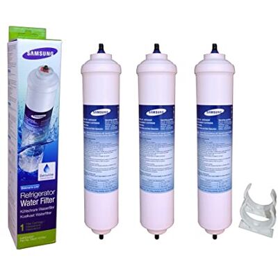 Samsung DA29-10105J Waterfilter voor koelkast, HAFEX/EXP, 5 µm, 3785 liter, 6 maanden Samsung DA29-10105J Waterfilter voor koelkast, HAFEX/EXP, 5 µm, 3785 liter, 6 maanden