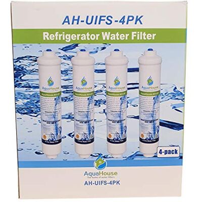 AquaHouse 4 x UIFS Waterfilter compatibel met koelkast Samsung DA29-10105J HAFEX/EXP WSF-100 Aqua-Pure Plus (alleen externe filter) AquaHouse 4 x UIFS Waterfilter compatibel met koelkast Samsung DA29-10105J HAFEX/EXP WSF-100 Aqua-Pure Plus (alleen externe filter)