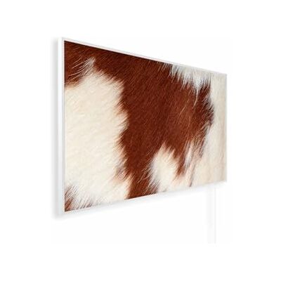 Könighaus Infraroodverwarming met afbeelding, 600 W, dubbele oververhittingsbeveiliging, ultraplatte behuizing voor ruimtes van 8-16 m². Motief: 06. Meuh (koe), witte lijst Cadre blanc, motif : 06. Muh, garantie 5 ans, double protection contre la surcha Könighaus Infraroodverwarming met afbeelding, 600 W, dubbele oververhittingsbeveiliging, ultraplatte behuizing voor ruimtes van 8-16 m². Motief: 06. Meuh (koe), witte lijst Cadre blanc, motif : 06. Muh, garantie 5 ans, double protection contre la surcha