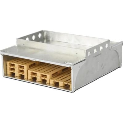 Carson 500907379 Palletbox van aluminium met 6 pallets, bruin Carson 500907379 Palletbox van aluminium met 6 pallets, bruin