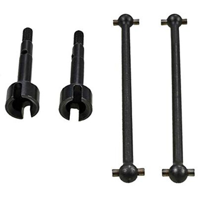 Carson 500405447 – modelbouw, accessoires: 10 eb versnellingsas achter, 2 stuks Carson 500405447 – modelbouw, accessoires: 10 eb versnellingsas achter, 2 stuks