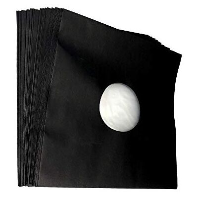 7even Antistatische binnenhoezen voor LP-vinylplaten, beschermende hoezen van hoogwaardig vinyl, zwart, 12 inch 7even Antistatische binnenhoezen voor LP-vinylplaten, beschermende hoezen van hoogwaardig vinyl, zwart, 12 inch