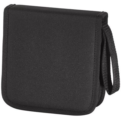 Hama tas (voor 32 cd's/dvds/blu-rays, opbergdoos, ruimtebesparend, voor kantoor, woonkamer en thuis, draagtassen) zwart Hama tas (voor 32 cd's/dvds/blu-rays, opbergdoos, ruimtebesparend, voor kantoor, woonkamer en thuis, draagtassen) zwart