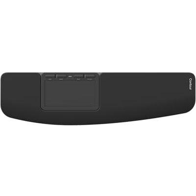 Contour Touch: ergonomisch draadloos bluetooth-touchpad voor Windows 10 & 11, multi-touch, zeer nauwkeurig glas, overal klikken, 4 programmeerbare snelkoppelingen, polssteun in volledige grootte Contour Touch: ergonomisch draadloos bluetooth-touchpad voor Windows 10 & 11, multi-touch, zeer nauwkeurig glas, overal klikken, 4 programmeerbare snelkoppelingen, polssteun in volledige grootte