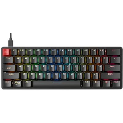 GLORIOUS PC Gaming Race GMMK Compact toetsenbord Gateron Brown, Amerikaanse lay-out GLORIOUS PC Gaming Race GMMK Compact toetsenbord Gateron Brown, Amerikaanse lay-out