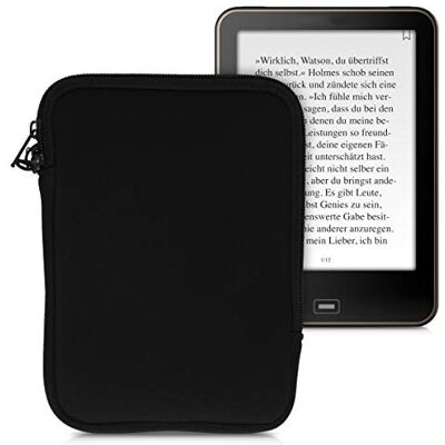 kwmobile Reader beschermhoes beschermhoes 17 x 12 x 2 cm voor e-reader van neopreen zwart kwmobile Reader beschermhoes beschermhoes 17 x 12 x 2 cm voor e-reader van neopreen zwart