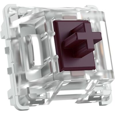 GLORIOUS Kailh Copper 120 Kailh Switches voor mechanisch toetsenbord (dopper) tactiel en zacht, activeringskracht 40 g, snelle schakelaars, 3-polige ondersteuning, SMD-LED-compatibel GLORIOUS Kailh Copper 120 Kailh Switches voor mechanisch toetsenbord (dopper) tactiel en zacht, activeringskracht 40 g, snelle schakelaars, 3-polige ondersteuning, SMD-LED-compatibel