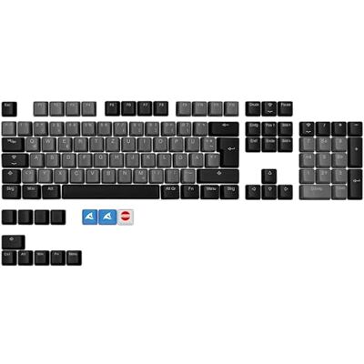 Sharkoon Skiller SAC20 keycapset PBT kunststof ISO DE 115 Sharkoon Skiller SAC20 keycapset PBT kunststof ISO DE 115