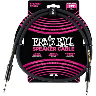 Ernie Ball Luidsprekerkabel rechts/rechts, 91 cm Ernie Ball Luidsprekerkabel rechts/rechts, 91 cm