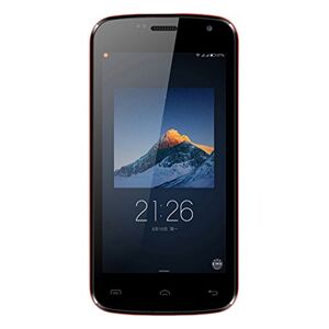 DOOGEE Mobile X3 11,4 cm (4,5 inch) 1 GB 8 GB Dual SIM rood 1800 mAh smartphone (11,4 cm (4,5 inch), 1 GB, 8 GB, 2 MP, Android 5.1, rood)