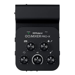 Roland Mengpaneel voor GO: MIXER PRO-X smartphones   Verbind en mix tot 7 audiobronnen   maak een geluid in studiokwaliteit voor je inhoud en live streaming op sociale netwerken