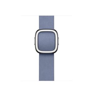 Apple Watch Band Moderne armband met gesp 41 mm lavendelblauw medium