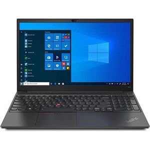 Lenovo ThinkPad E15 Gen 4 15,6 inch FHD laptop, (Intel Core i5-1235U, 8 GB RAM, 256 SSD, geïntegreerde Intel Iris Xe grafische kaart, Windows 11 Pro 64), zwart QWERTY Español technologie