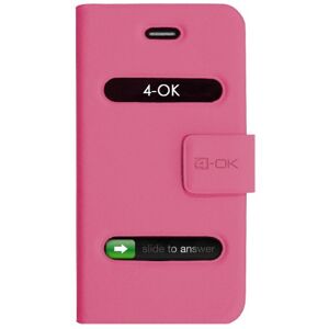 4-OK Blautel beschermhoes voor iPhone 4/4S, smal, roze