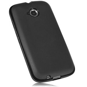 mumbi Telefoonhoes compatibel met Motorola Moto E2 zwart