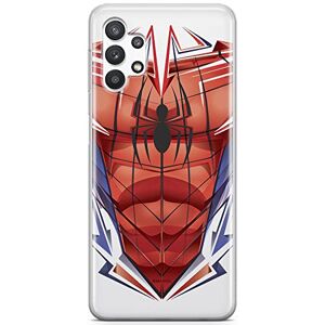 ERT GROUP Samsung A32 5G beschermhoes met origineel Marvel-motief en officiële Spider-Man 005-licentie, 100% passend en gedeeltelijk transparant