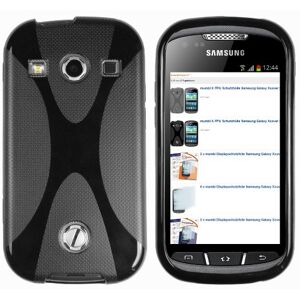 Mumbi X-TPU beschermhoes voor Samsung Galaxy Xcover 2, zwart