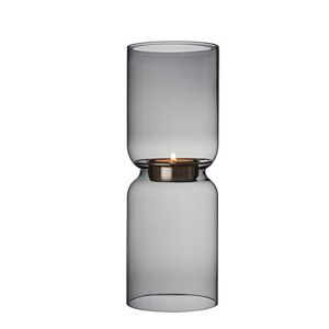 iittala Lantern kandelaar, glas, 25 cm, grijs