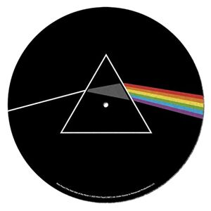 Pyramid Pink Floyd Disc Pad voor mixer, DJ-kakkerlakken, thuis luisteren (Dark Side of The Moon Design), officieel gelicentieerd product
