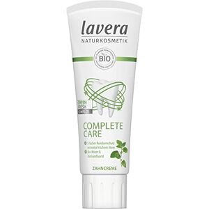 lavera Complete Care Tandpasta, biologische munt en natriumfluoride, veganistisch, plantaardige biologische werkzame stoffen, gecertificeerde natuurlijke cosmetica, tandverzorging, 75 ml, 1 verpakking