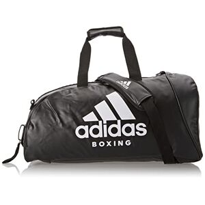 adidas adiACC051B-100 2-in-1 tas materiaal: PU Gym Bag Unisex BlackWhite M, Zwart / Wit, M, Sport, Zwart/Wit, M, Sport