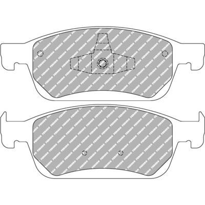 High Performance Remblokkenset Ferodo Fcp4416h High Performance Remblokkenset Ferodo Fcp4416h