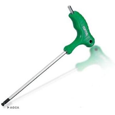 Zeskant Stiftsleutel Hex Toptul 6 Mm Met Balkopf, T-Griff Zeskant Stiftsleutel Hex Toptul 6 Mm Met Balkopf, T-Griff