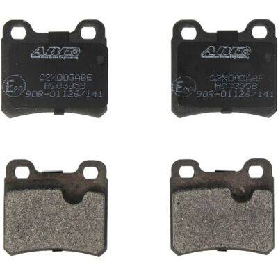 Remblokset Abe C2x003, Achter Remblokset Abe C2x003, Achter