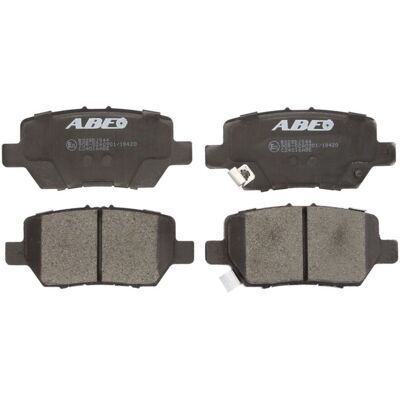 Remblokset Abe C24016, Achter Remblokset Abe C24016, Achter