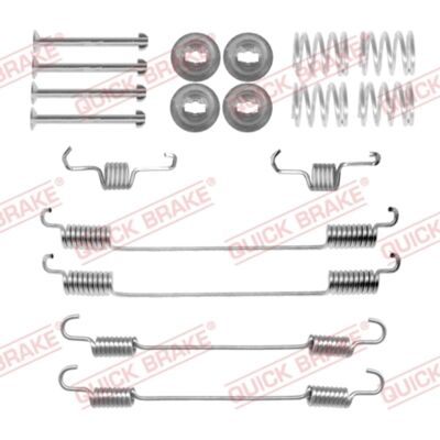 Toebehorenset, Remschoenen Quick Brake 105-0057 Toebehorenset, Remschoenen Quick Brake 105-0057