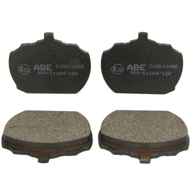 Remblokset Abe C1g011, Voor Remblokset Abe C1g011, Voor