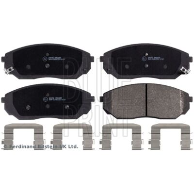 Remblokset Blue Print Adg04258, Voor Remblokset Blue Print Adg04258, Voor
