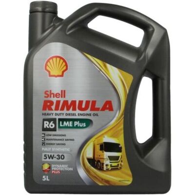 Motorolie Shell 550075170 Rimula R6 Lme+ 5w30 5l Motorolie Shell 550075170 Rimula R6 Lme+ 5w30 5l