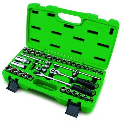 Dopsleutelset Toptul 3/8 Stuks Dopsleutelset Toptul 3/8 Stuks