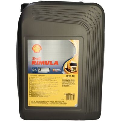 Motorolie Shell 550070621 Rimula R5 Le 10w40 20l Motorolie Shell 550070621 Rimula R5 Le 10w40 20l