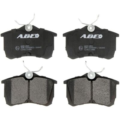 Remblokset Abe C24011, Achter Remblokset Abe C24011, Achter