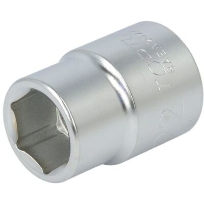 Zeskantige Dop Toptul 3/4 Inch 22 mm 6-Kant Zeskantige Dop Toptul 3/4 Inch 22 mm 6-Kant