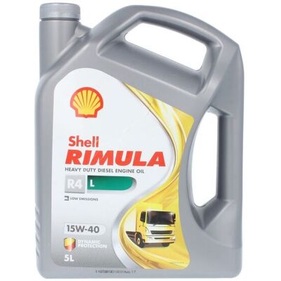 Motorolie Shell 550047337 Rimula R4 L 15w40 5l Motorolie Shell 550047337 Rimula R4 L 15w40 5l