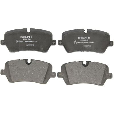 Remblokset Delphi Lp2508, Achter Remblokset Delphi Lp2508, Achter