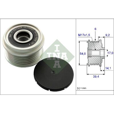 Schaeffler Ina Generator Vrijloop Ina 535 0151 10 Schaeffler Ina Generator Vrijloop Ina 535 0151 10