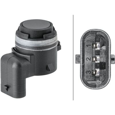 Parkeerafstandsensor Hella 6px358 141-781 Parkeerafstandsensor Hella 6px358 141-781