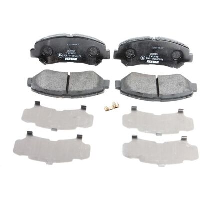 Remblokset Textar 2520201, Voor Remblokset Textar 2520201, Voor